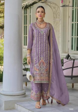 Picture of Fine Chiffon Rosy Brown Readymade Salwar Kameez