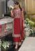 Picture of Wonderful Chiffon Fire Brick Readymade Salwar Kameez