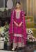 Picture of Chiffon Medium Violet Red Readymade Salwar Kameez