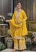 Picture of Elegant Chiffon Orange Readymade Salwar Kameez