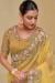 Picture of Wonderful Silk Golden Rod Saree