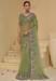 Picture of Appealing Silk Dark Olive Green Saree