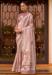 Picture of Delightful Silk Rosy Brown Saree