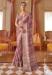 Picture of Excellent Silk Rosy Brown Saree