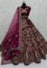 Picture of Fine Georgette Purple Lehenga Choli