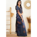 Picture of Wonderful Silk Navy Blue Saree