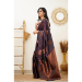 Picture of Lovely Silk Dim Gray Saree