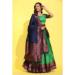 Picture of Beautiful Silk Sea Green Lehenga Choli