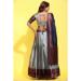 Picture of Fine Silk Dim Gray Lehenga Choli