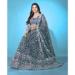 Picture of Classy Net Dark Slate Grey Lehenga Choli