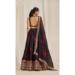 Picture of Appealing Organza Black Lehenga Choli