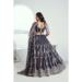 Picture of Excellent Net Dark Slate Grey Lehenga Choli