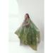 Picture of Superb Net Dark Olive Green Lehenga Choli