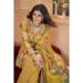 Picture of Sightly Silk Golden Rod Straight Cut Salwar Kameez