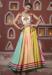 Picture of Sightly Silk Khaki Lehenga Choli