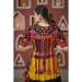 Picture of Well Formed Silk Dark Golden Rod Lehenga Choli