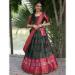 Picture of Radiant Silk Dark Olive Green Lehenga Choli