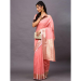 Picture of Admirable Linen Light Pink Saree