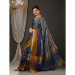 Picture of Sightly Silk Slate Grey Saree