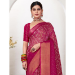 Picture of Charming Georgette & Silk Pink Saree