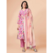 Picture of Cotton Pale Violet Red Readymade Salwar Kameez