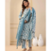 Picture of Comely Cotton Silver Readymade Salwar Kameez