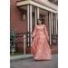 Picture of Statuesque Chiffon Burly Wood Readymade Gown