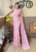 Picture of Delightful Georgette Pink Saree