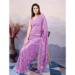 Picture of Graceful Net Violet Saree