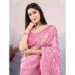 Picture of Alluring Net Pale Violet Red Saree