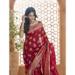 Picture of Comely Silk Indian Red Saree