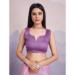 Picture of Amazing Silk Medium Purple Saree