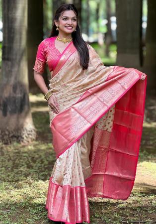 Picture of Statuesque Silk Burly Wood Saree