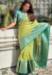 Picture of Shapely Silk Dark Khaki Saree