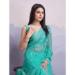 Picture of Stunning Chiffon Light Sea Green Saree