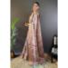 Picture of Lovely Silk Rosy Brown Saree