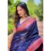 Picture of Radiant Silk Dark Slate Blue Saree