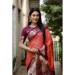 Picture of Charming Silk Indian Red Saree