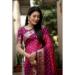 Picture of Good Looking Silk Deep Pink Saree