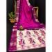 Picture of Good Looking Silk Deep Pink Saree