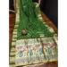 Picture of Ravishing Silk Dark Olive Green Saree