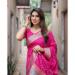 Picture of Fascinating Silk Hot Pink Saree