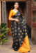 Picture of Beauteous Silk Black Saree