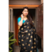 Picture of Statuesque Silk Black Saree