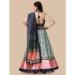 Picture of Beautiful Silk Grey Lehenga Choli