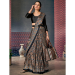 Picture of Statuesque Crepe Dark Olive Green Saree