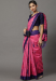 Picture of Good Looking Cotton & Crepe & Silk Pale Violet Red Saree