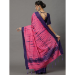 Picture of Good Looking Cotton & Crepe & Silk Pale Violet Red Saree