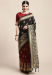 Picture of Sublime Cotton & Crepe & Silk Fire Brick Saree