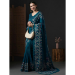 Picture of Statuesque Cotton & Crepe & Silk Navy Blue Saree